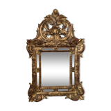 Gilded wooden mirror 69x38cm