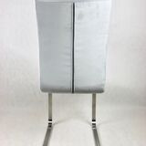 Grey Chairs on aluminium legs fully restored, Set of 4