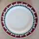6 plates with duck decoration Made in Italy