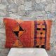 Housse de coussin berbère vintage en laine, coussin décoratif