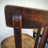 Paire de chaises bistrot