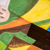 Decorative plate italia '90 connoisseur series by osvaldo peruzzi for consorzio ceramisti faenza it