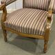 Voltaire III armchair, late 19th century, in cherry wood