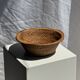Handcrafted Indonesian rattan flower-shaped basket D26 H8