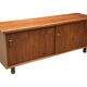 Vintage Sideboard Lowboard TV Cabinet 1960s Teak
