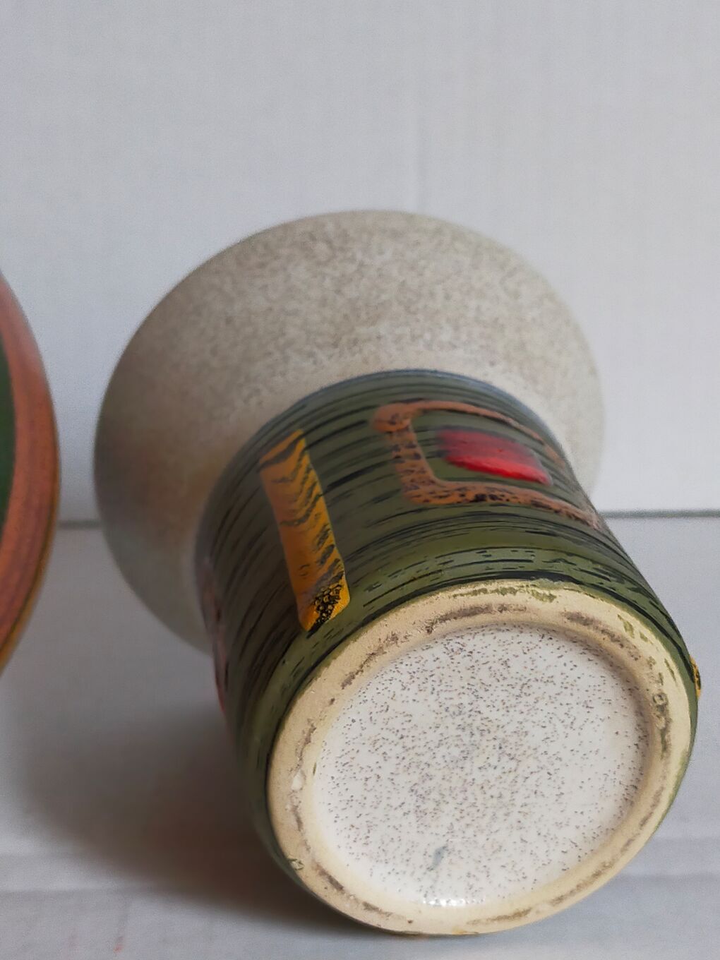 Duo of vases, vintage Scandinavian ceramics