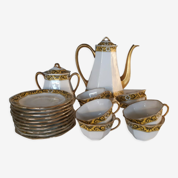 Limoges porcelain tea / coffee set