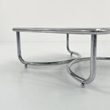 Locus Solus chrome coffee table by Gae Aulenti for Poltronova, 1970s