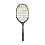 Raquette tennis ancienne Donnay court one bois + cuir made in belgique vintage