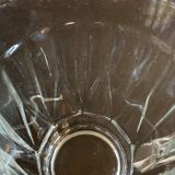 Moulded pressed glass pitcher