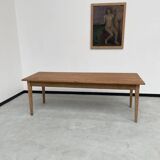 Pine and oak farmhouse table 220 cm