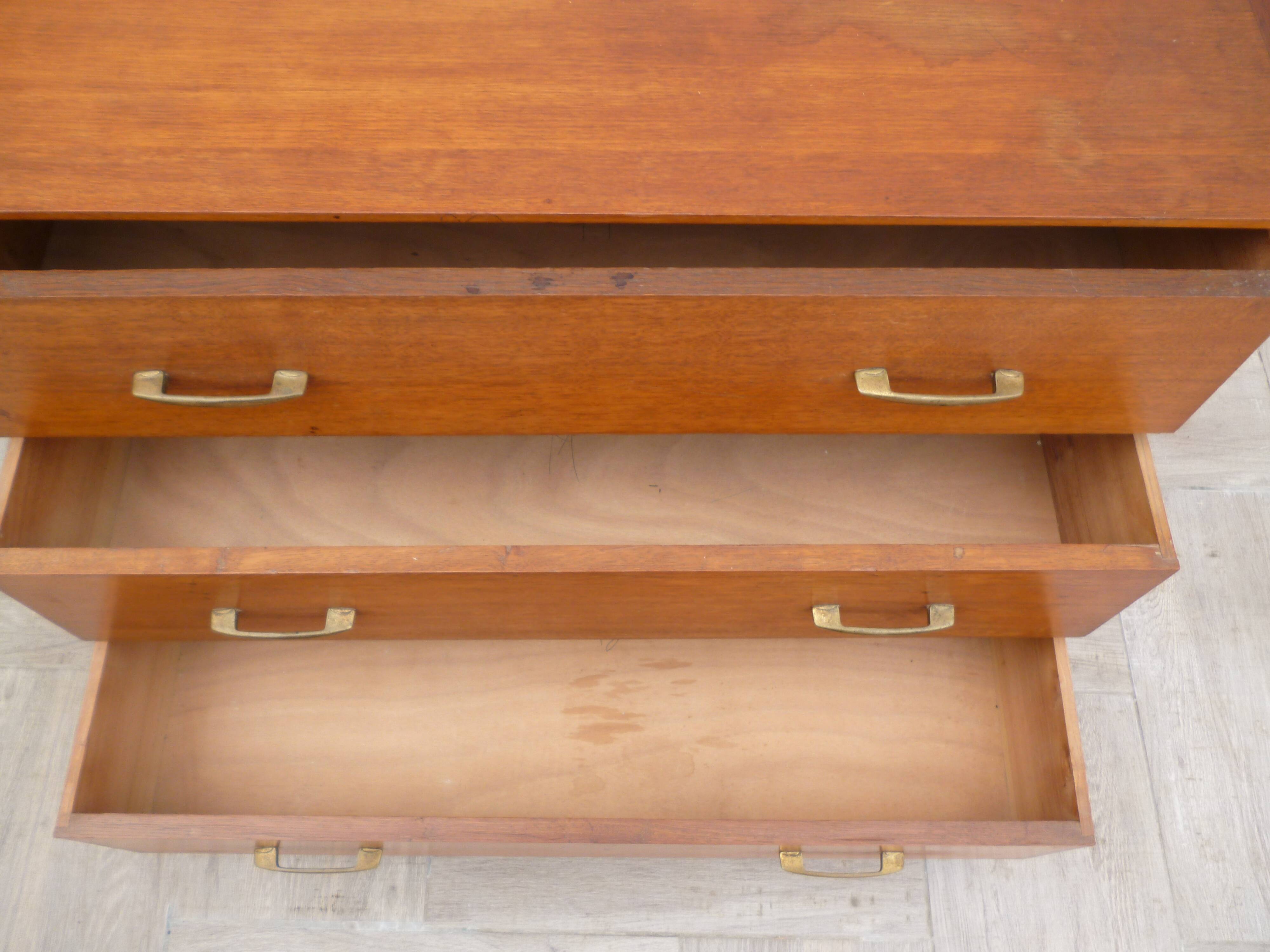 Chest of drawers massive vintage 3 drawers