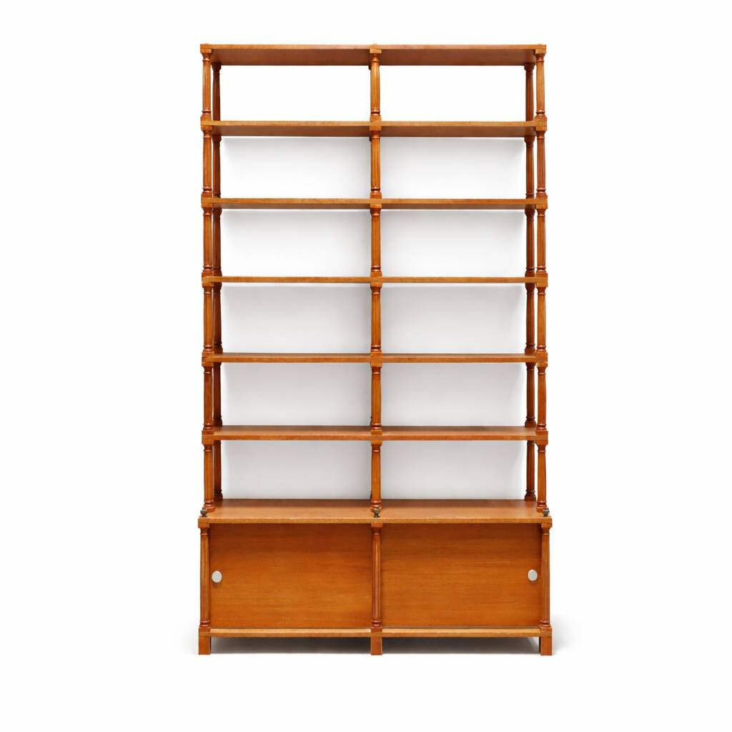 Vintage wooden bookshelf – 1950s/60s