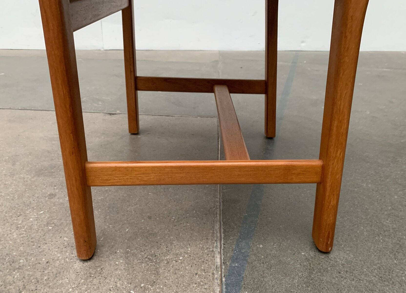 Set of vintage Danish teak chairs