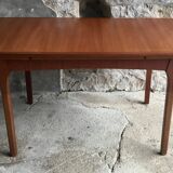 Scandinavian teak dining table S.RM. with extensions 1960