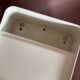 Flair Plastic Trolley on Wheels White 1970s Space Age Vintage