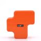 Vastill planter in orange plastic by Michael McCann