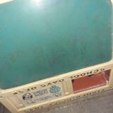 Vintage slate suitcase