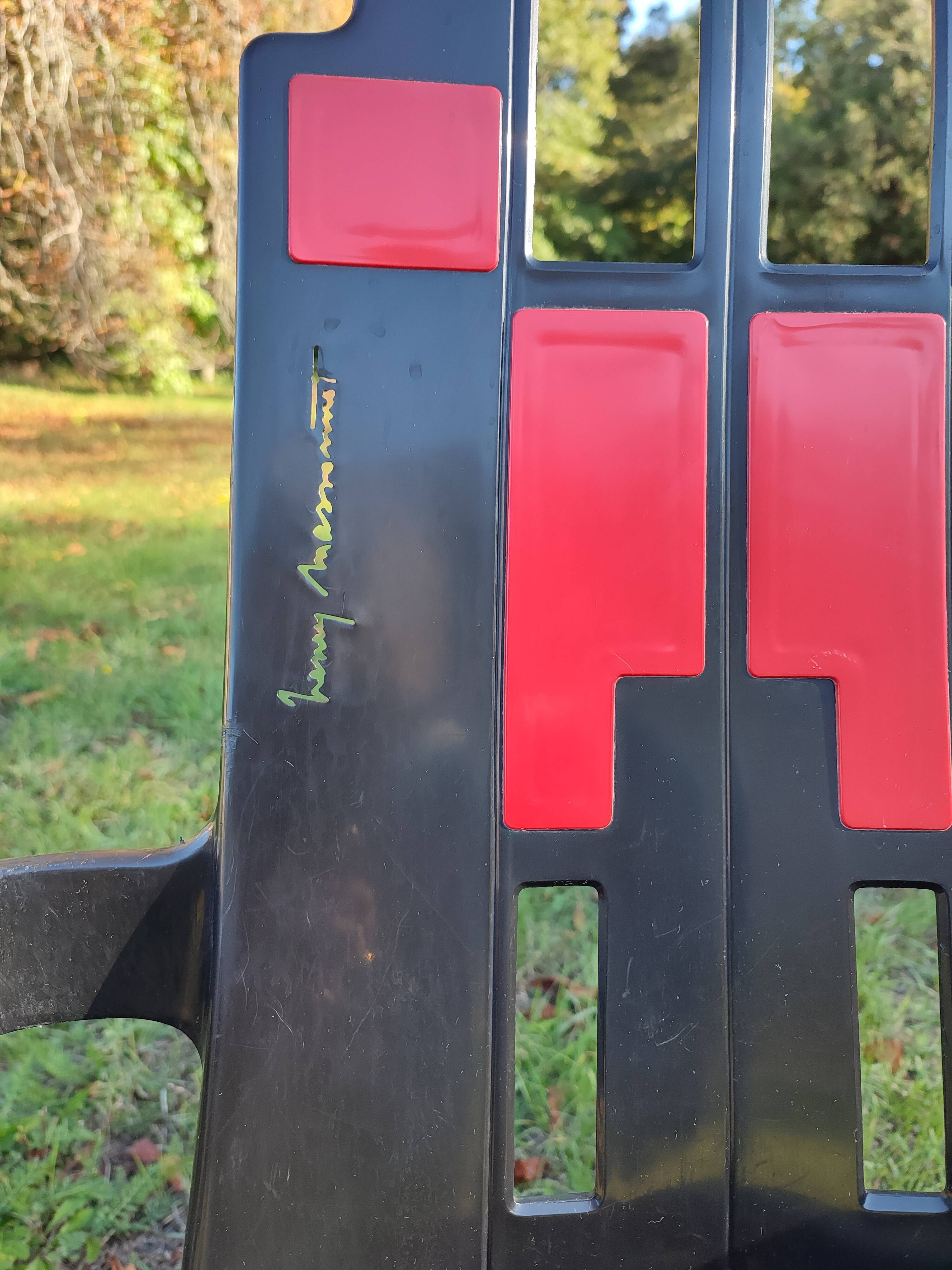 4 armchairs " Boston " by Pierre Paulin for Henri Massonnet edition Stamp