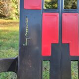 4 armchairs " Boston " by Pierre Paulin for Henri Massonnet edition Stamp