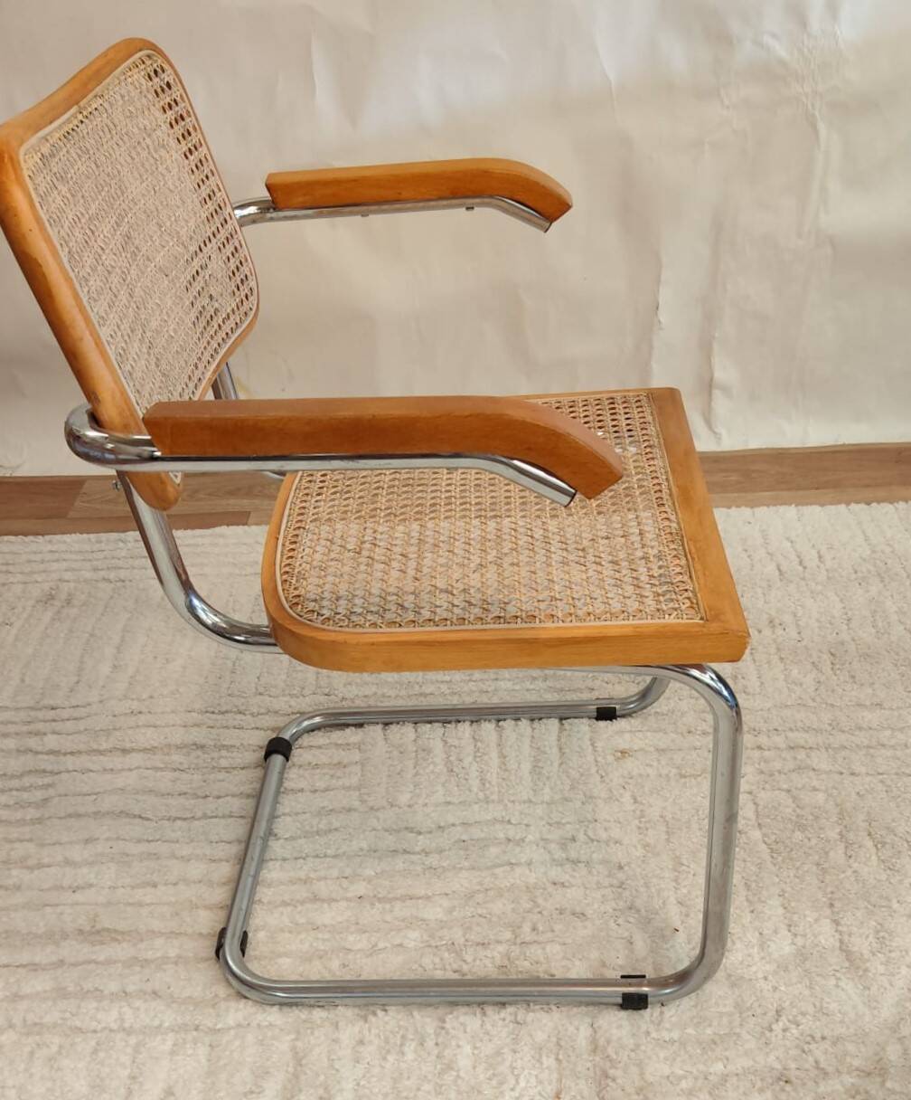 Chaise Cesca B64 de Marcel Breuer, Italie