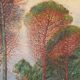 Italian landscape signed painting 20th century