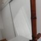 bamboo mirror, vintage, 41 by 48cm