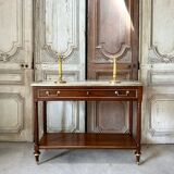 Louis XVI mahogany console