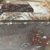 Art Deco marble bookends