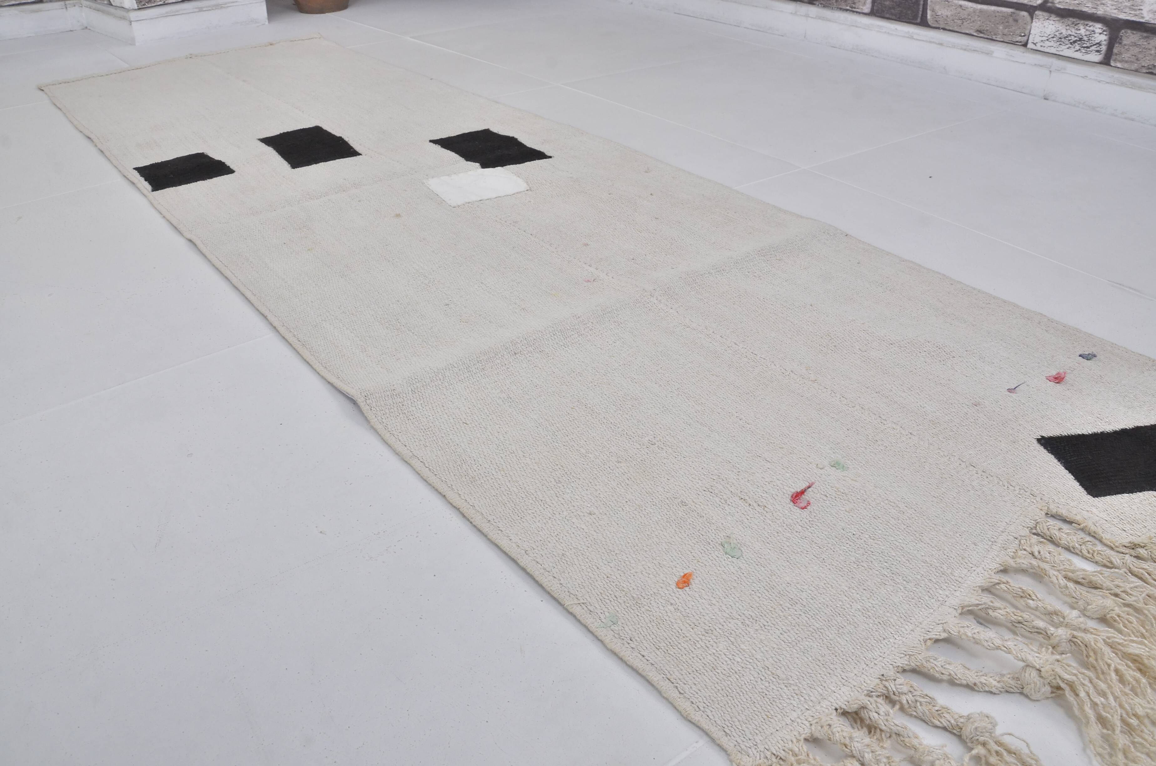Vintage White Hmep Kilim Rug sku3878