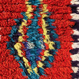 Berber carpet boucherouite 260 x 95 cm