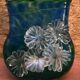 Vase has flower decoration