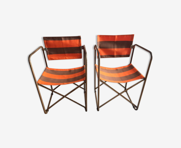2 fauteuils Lafuma Chantazur vintage 1960