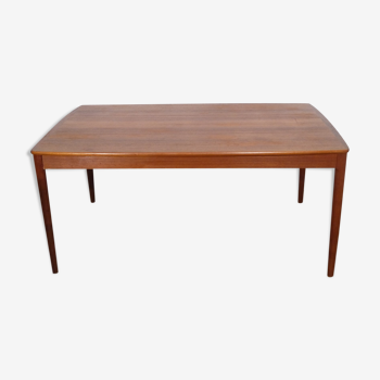 Table basse scandinave en teck Yngvar Sandstrom