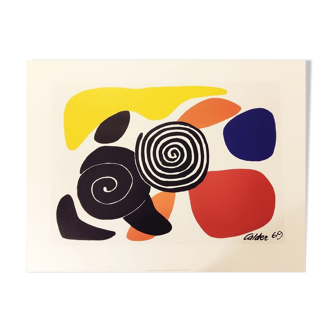 Calder lithograph