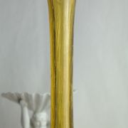Paire de soliflores en verre soufflé bullé biot vintage
