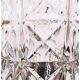 Vase Art déco Fidenza en verre pressé, Italie années 1930