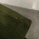 Paire de fauteuils, velours vert à roulettes, des années 70