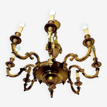 Lustre chandelier maison Lucien gau