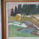 Hjalmar Lundström, Swedish Oil Painting, 1940s, Framed