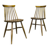 Pair of vintage Scandinavian chairs.