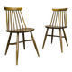 Paire de chaises scandinaves vintage.