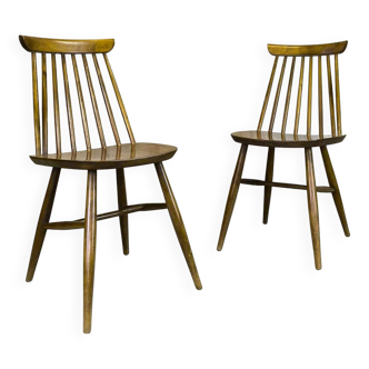 Pair of vintage Scandinavian chairs.
