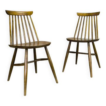 Pair of vintage Scandinavian chairs.