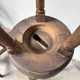 Oak bistro stools 1950