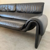Sofa DESEDE DS-2011 2/3 seater vintage leather design of the 80s