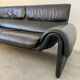 Sofa DESEDE DS-2011 2/3 seater vintage leather design of the 80s