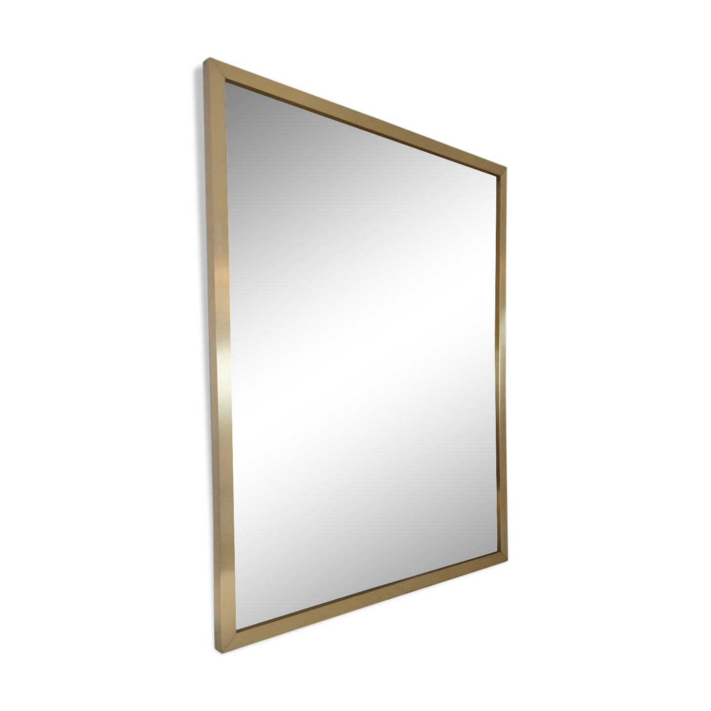 Miroir rectangulaire italien années 70 - 70x90cm