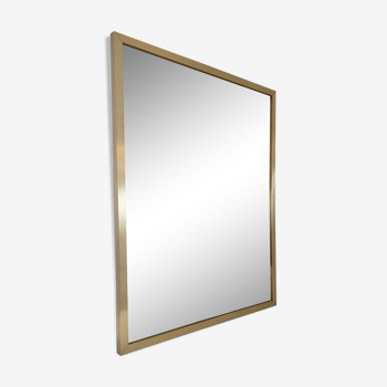 Italian rectangular mirror years 70 - 70x90cm