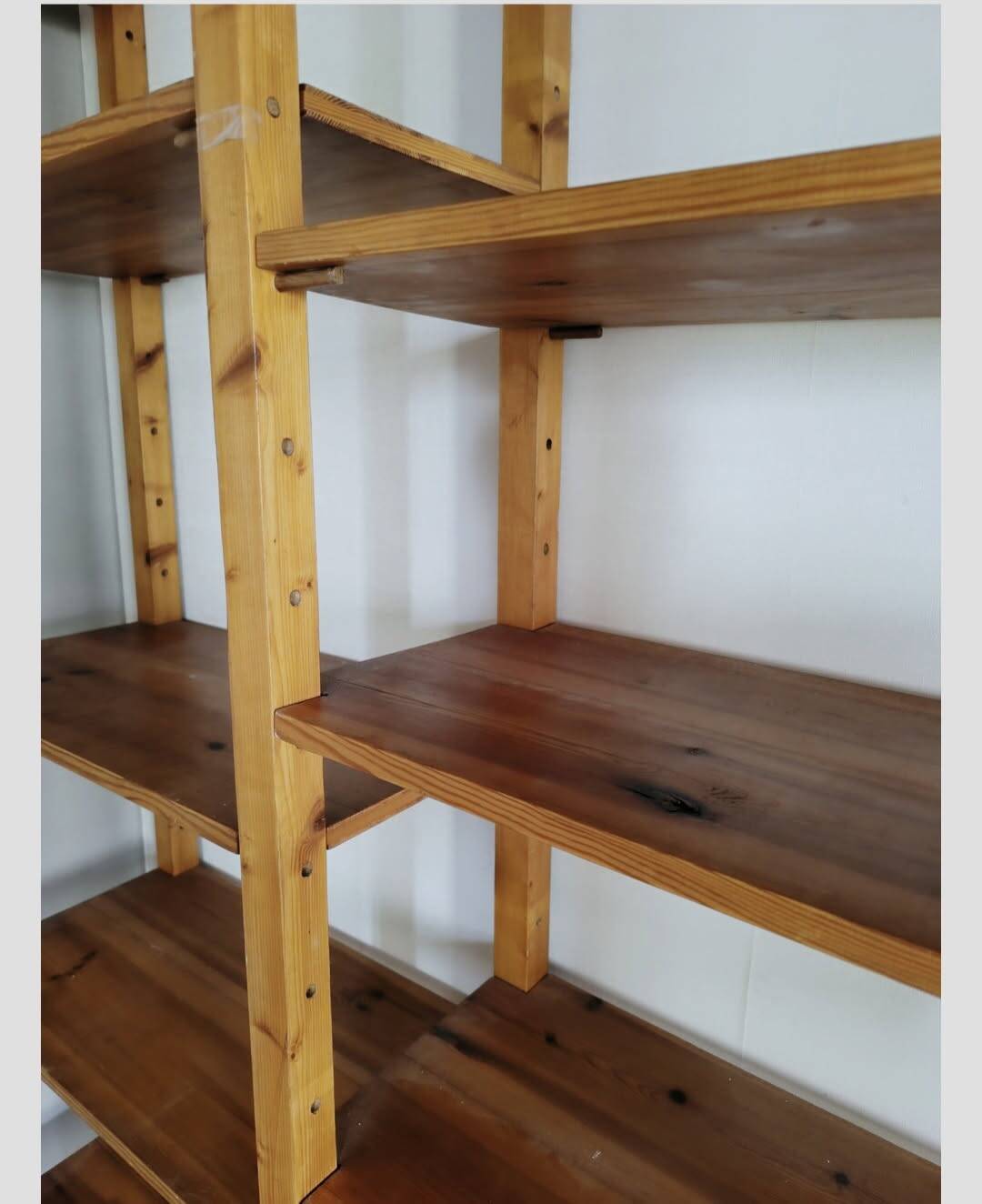 Bookcase - Vintage pine shelf